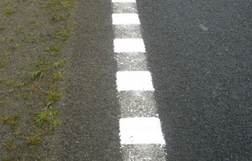 Marquage sonore en rive Marquage sonore en rive